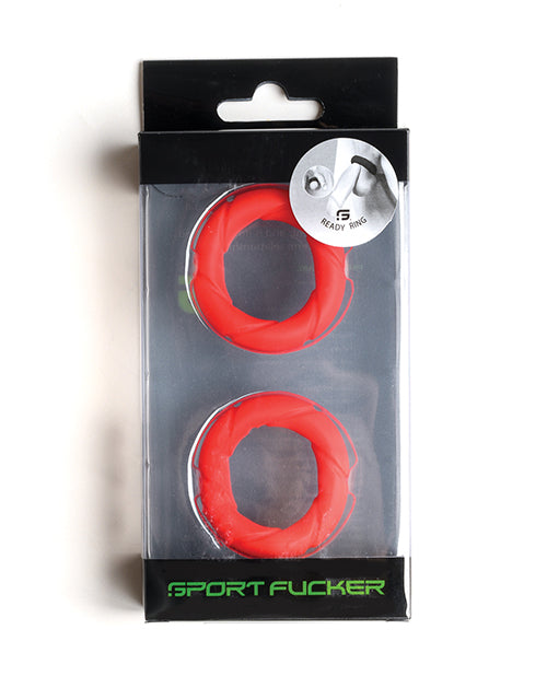 The Soft Hum Sport Fucker Ready Rings - Red