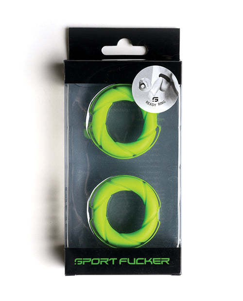 The Soft Hum Sport Fucker Ready Rings - Green