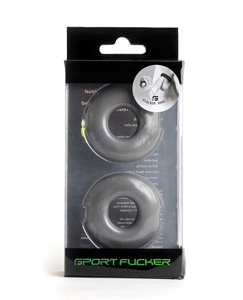 The Soft Hum Sport Fucker Stacker Rings - Metal