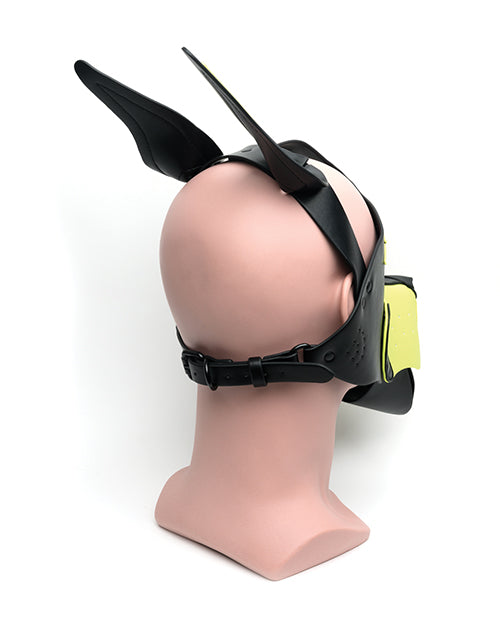 The Soft Hum 665 Playful Pup Hood - O/S Black/Yellow - Image 3