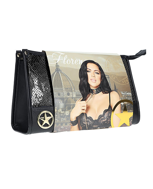 The Soft Hum Shots Ouch! Florence Collection Bondage Kit w/Bag - Black