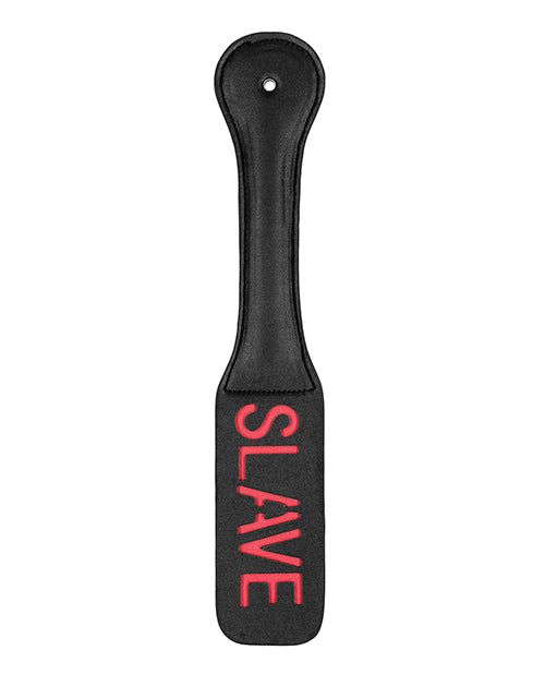 The Soft Hum Shots Ouch Slave Paddle - Black