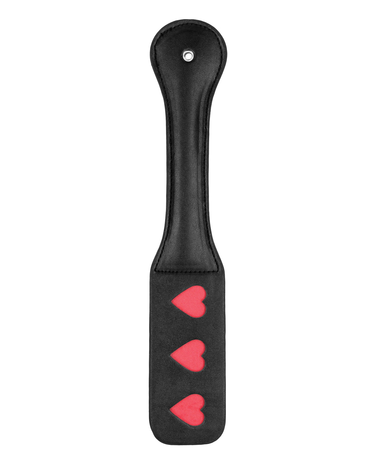 The Soft Hum Shots Ouch Hearts Paddle - Black