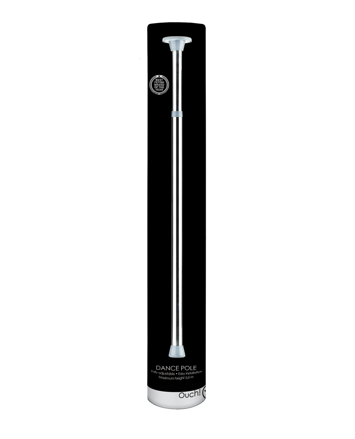 The Soft Hum Shots Ouch Dance Pole - Silver