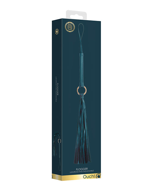 The Soft Hum Shots Ouch Halo Flogger - Green