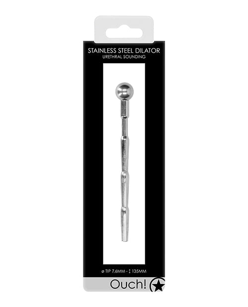 The Soft Hum Shots Ouch Urethral Sounding Metal Stick
