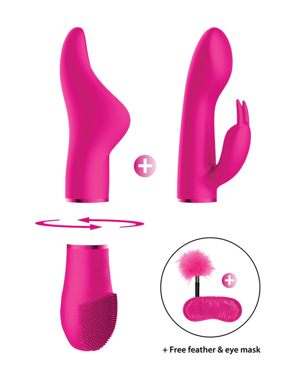 The Soft Hum Shots Switch Pleasure Kit #1 - Pink
