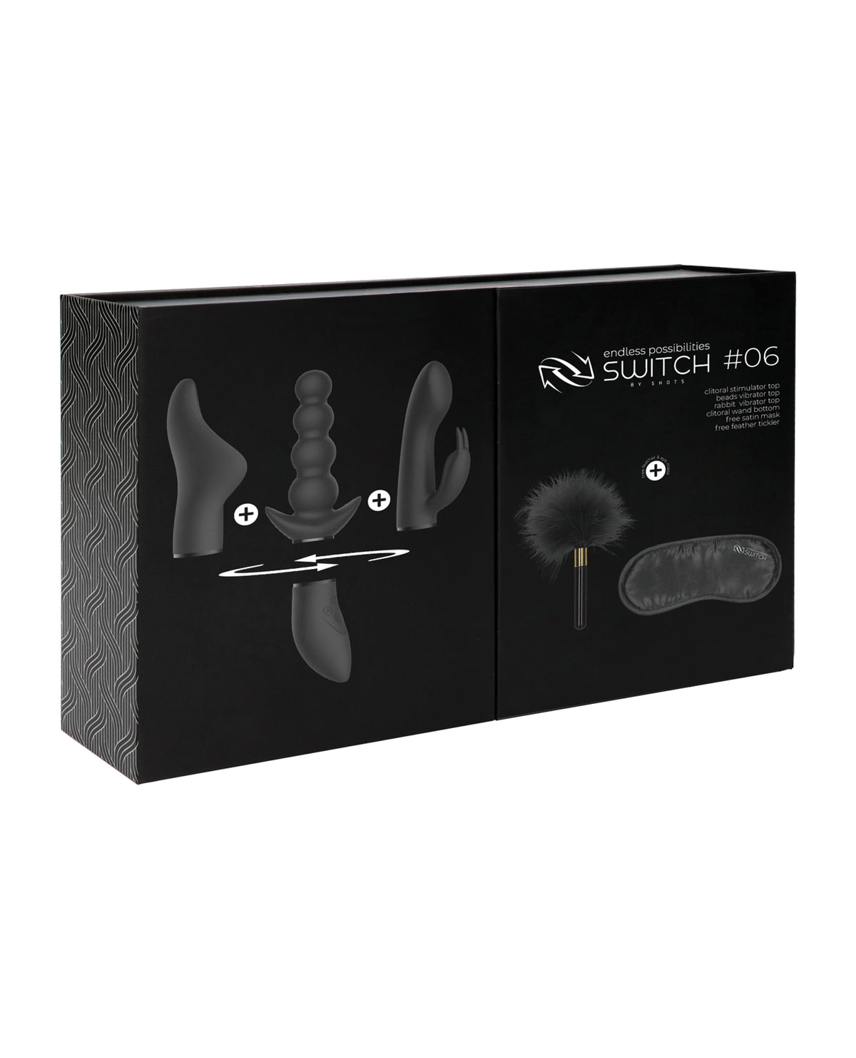 The Soft Hum Shots Switch Pleasure Kit #6 - Black