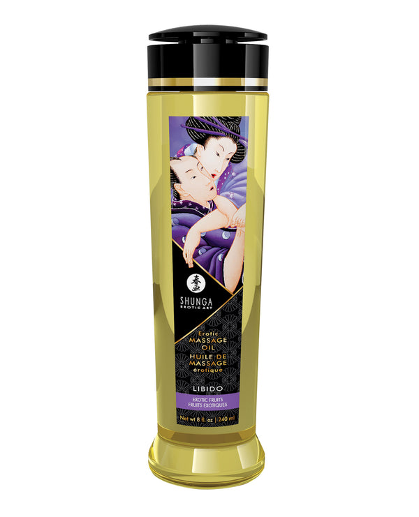 The Soft Hum Shunga Erotic Massage Oil - 8 oz Libido/Exotic Fruits