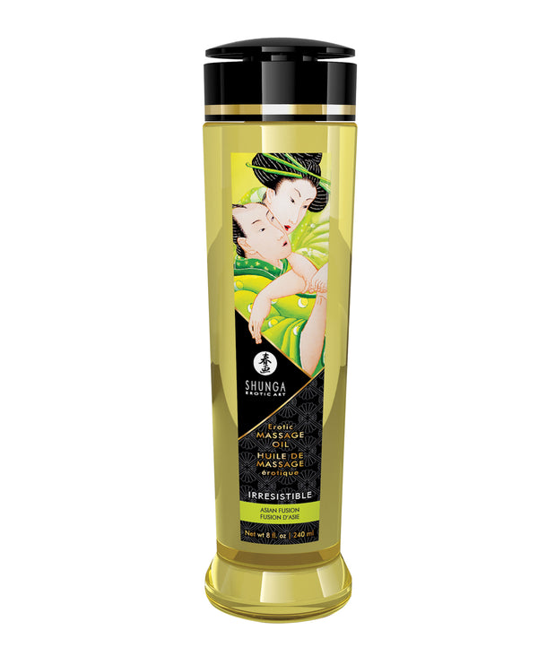 The Soft Hum Shunga Massage Oil - 8 oz Asian Fusion