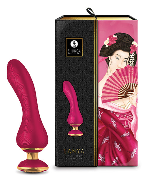 The Soft Hum Shunga Sanya Intimate Massager - Raspberry