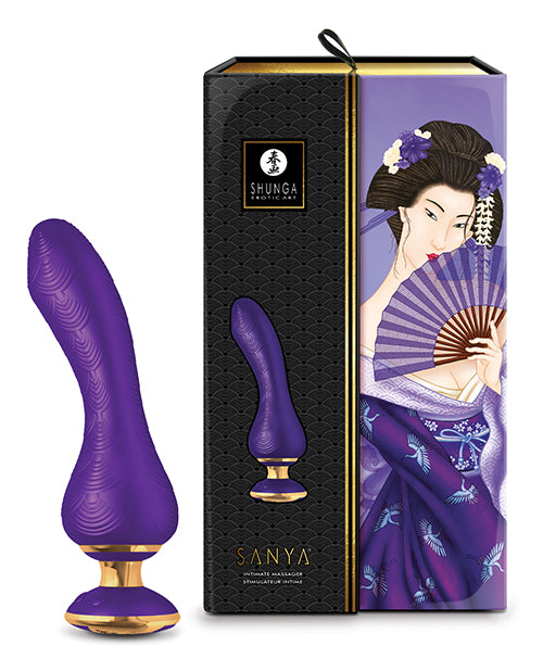 The Soft Hum Shunga Sanya Intimate Massager - Purple