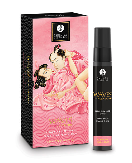 The Soft Hum Shunga Waves of Pleasure Oral Pleasure Spray - .66 oz Watermelon
