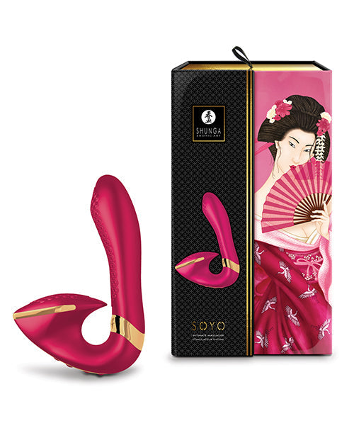 The Soft Hum Shunga Soyo Intimate Massager - Raspberry