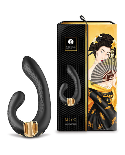 The Soft Hum Shunga Miyo Intimate Massager - Black