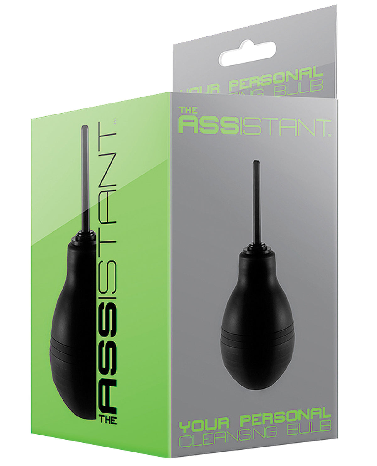 The Soft Hum Rinservice Ass-Istant Personal Cleaning Bulb - Black