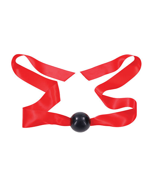 The Soft Hum Sex &amp; Mischief Amor Satin Ball Gag