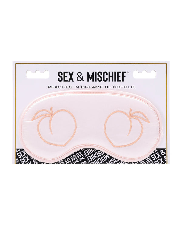 Sex &amp; Mischief Peaches 'n CreaMe Blindfold