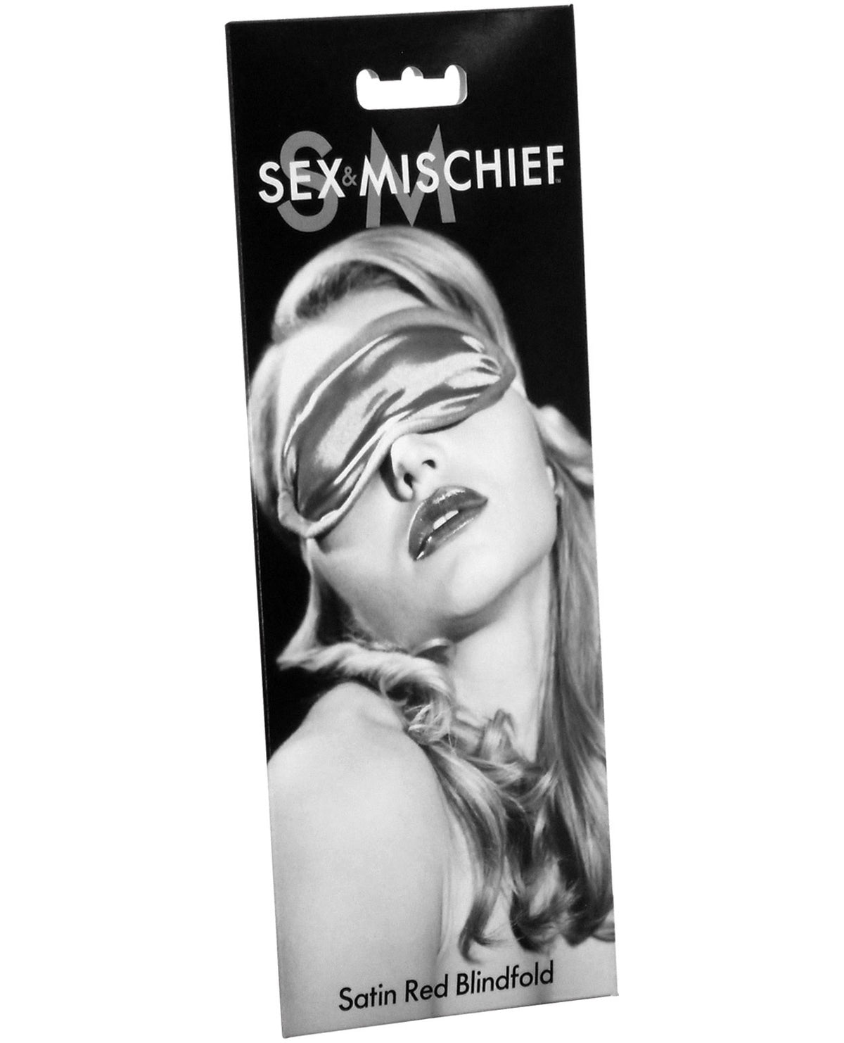 The Soft Hum Sex &amp; Mischief Satin Blindfold - Red