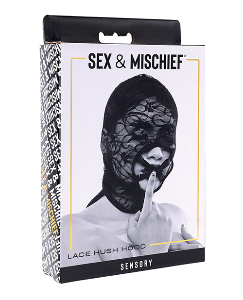 The Soft Hum Sex &amp; Mischief Lace Hush Hood