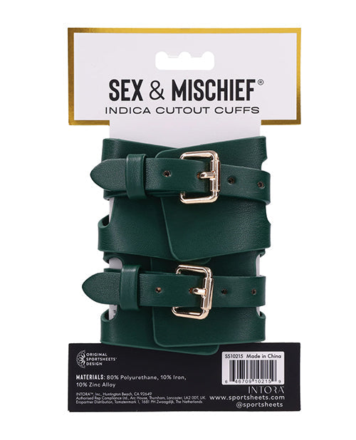 The Soft Hum Sex &amp; Mischief Indica Cutout Cuffs