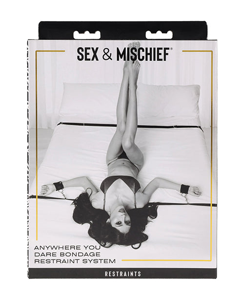 The Soft Hum Sex &amp; Mischief Anywhere You Dare Bondage Restraint System