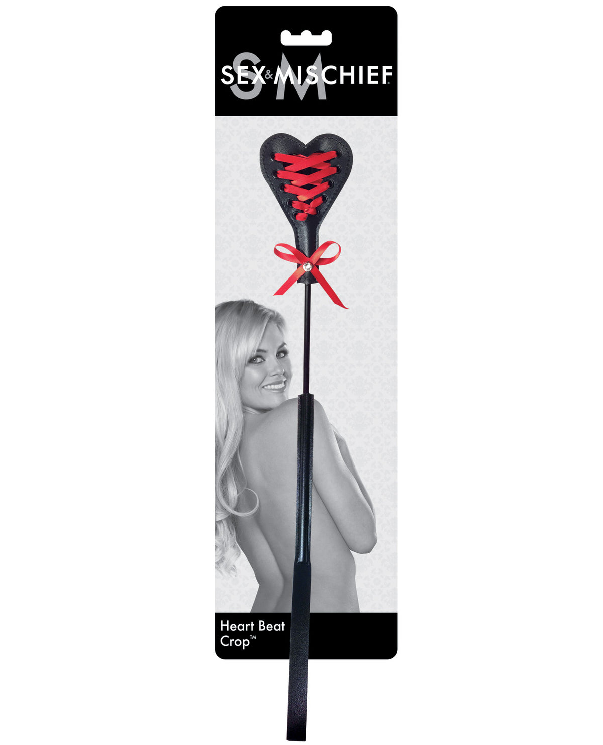 Sex &amp; Mischief Heart Beat Crop