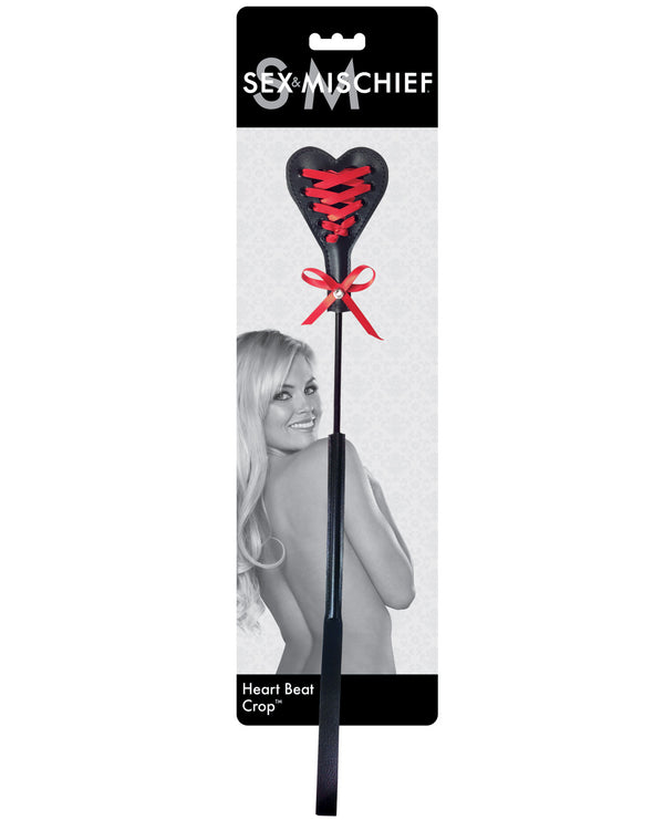 Sex &amp; Mischief Heart Beat Crop