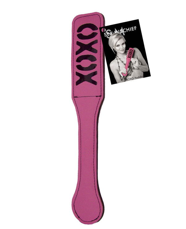 The Soft Hum Sex &amp; Mischief XOXO Paddle - Pink