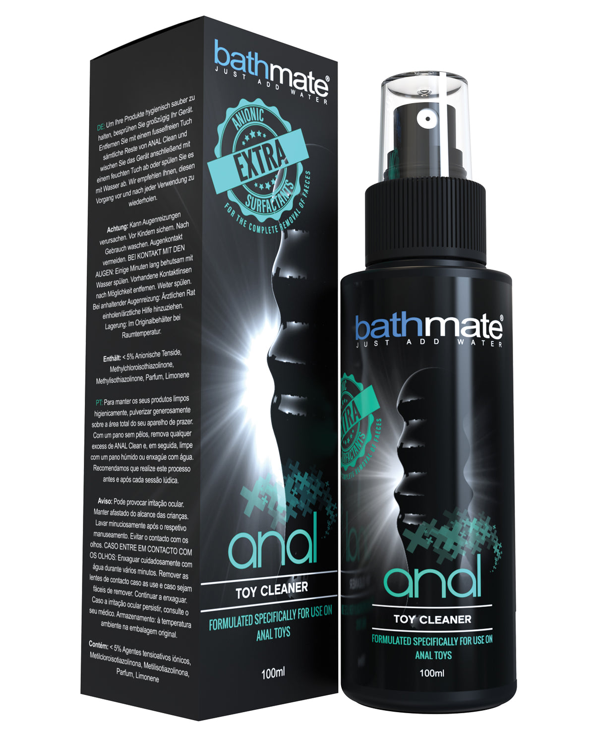 The Soft Hum Bathmate Anal Toy Cleaner