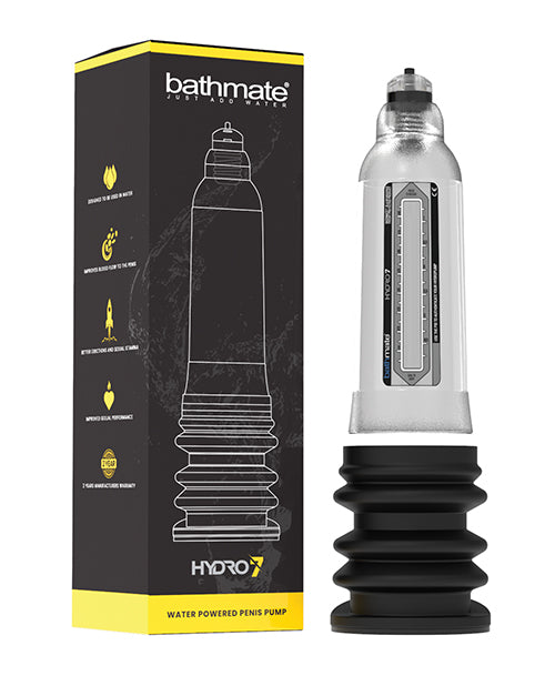 The Soft Hum Bathmate Hydro 7 Hydropump - Clear