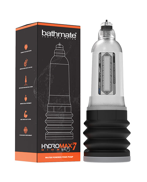The Soft Hum Bathmate Hydromax 7 Wide Boy - Clear