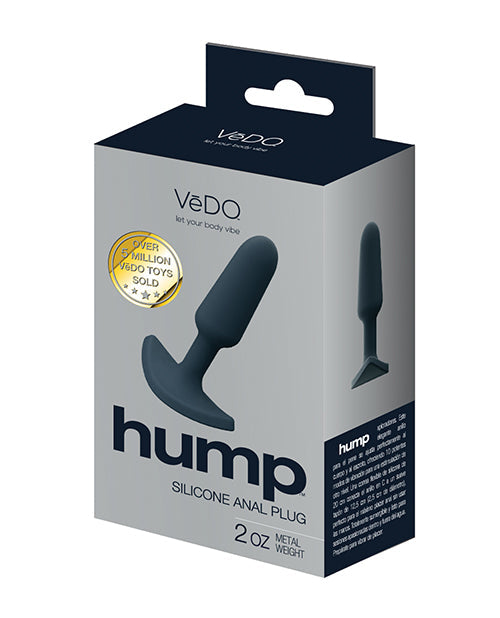 The Soft Hum VeDO Hump Silicone Anal Plug - Black