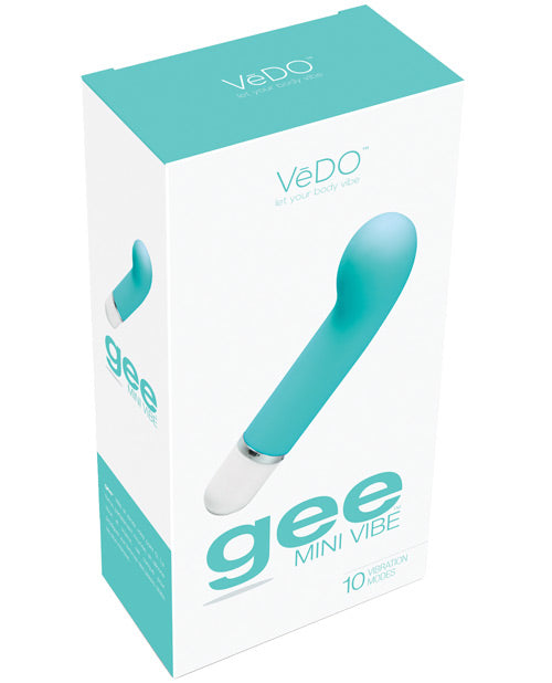 The Soft Hum VeDO Gee Mini Vibe - Tease Me Turquoise