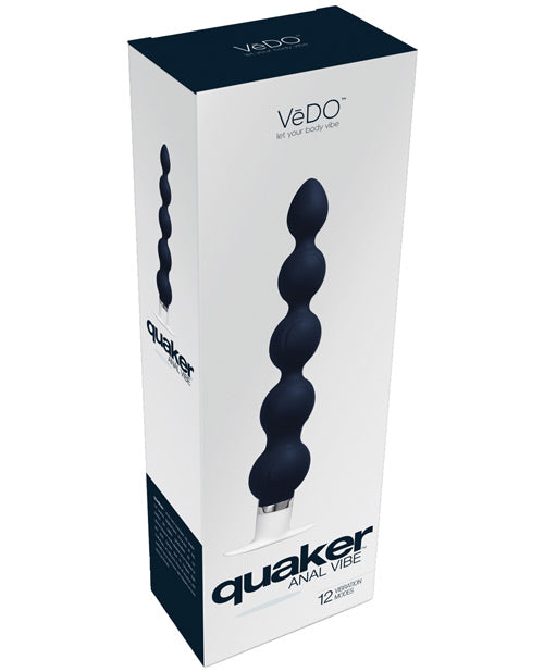 The Soft Hum VeDO Quaker Anal Vibe - Just Black