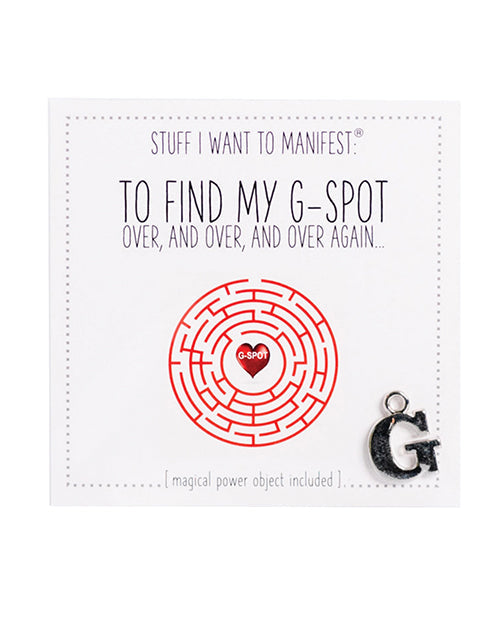The Soft Hum Warm Human Find My G Spot Mini Card &amp; Charm