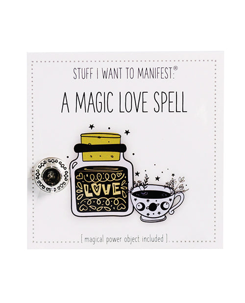 The Soft Hum Warm Human A Good Magic Love Spell Mini Card &amp; Charm