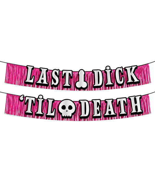 Wood Rocket Last Dick Til Death Banner