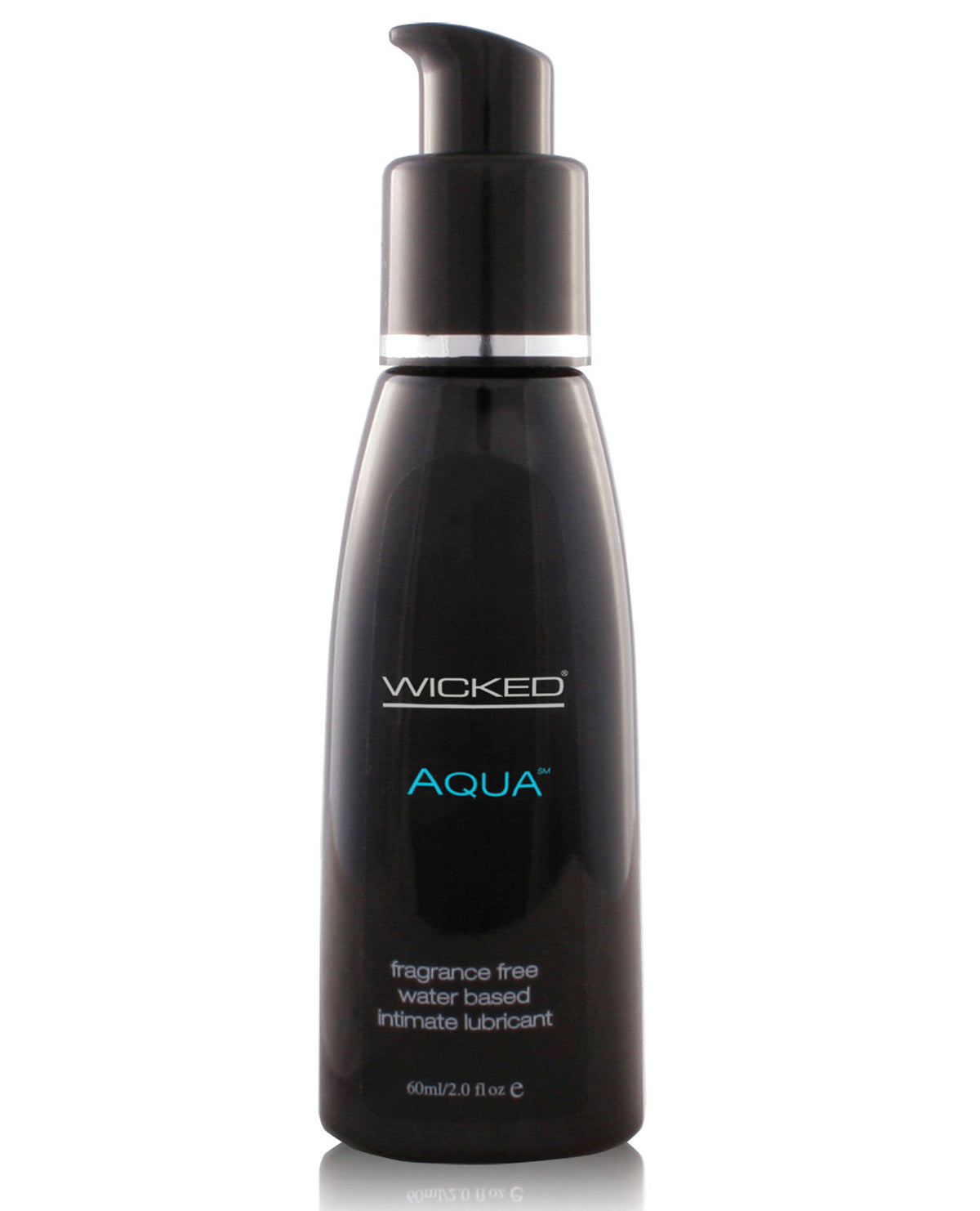 Wicked Sensual Care Aqua Waterbased Lubricant - 2 oz Fragrance Free