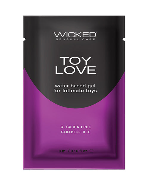 The Soft Hum Wicked Sensual Care Toy Love Water Based Lubricant - .1 oz Fragrance Free