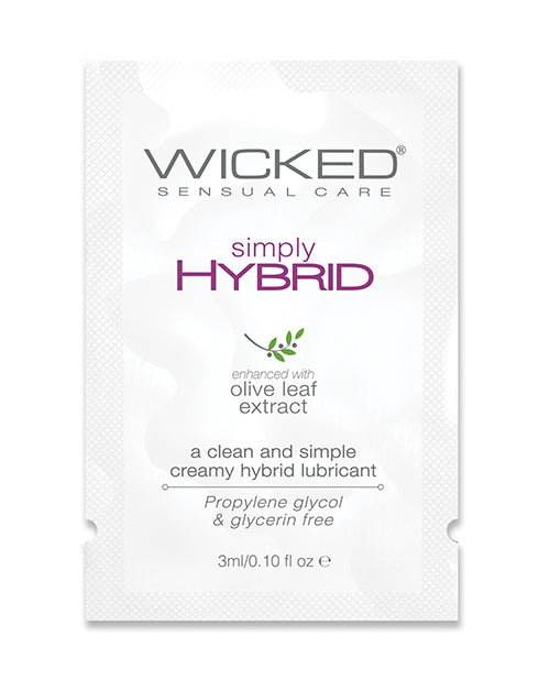 The Soft Hum Wicked Sensual Care Simply Hybrid Lubricant - .1 oz