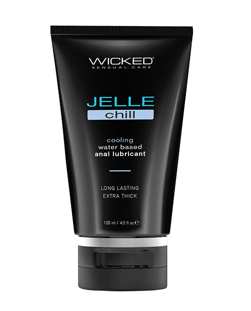 The Soft Hum Wicked Sensual Care Jelle Chill Waterbased Anal Gel Lubricant - 4 oz