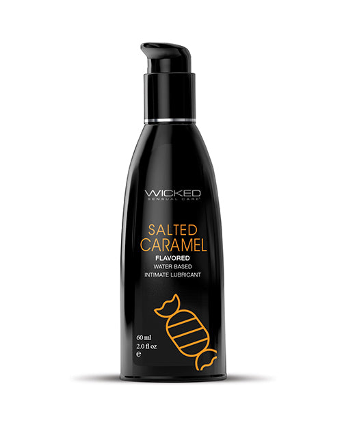 The Soft Hum Wicked Sensual Care Aqua Waterbased Lubricant - 2 oz Salted Caramel