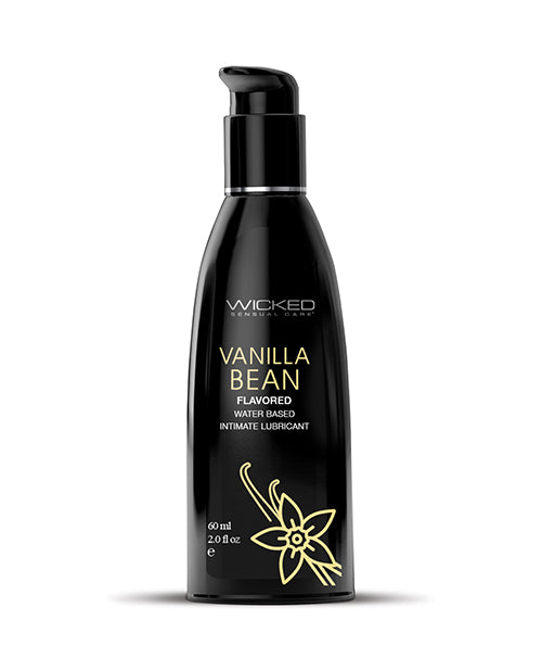 The Soft Hum Wicked Sensual Care Aqua Waterbased Lubricant - 2 oz Vanilla Bean