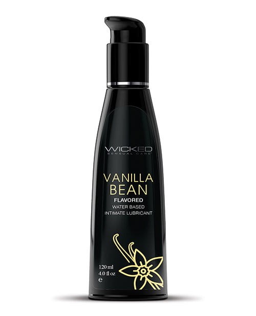 The Soft Hum Wicked Sensual Care Aqua Waterbased Lubricant - 4 oz Vanilla Bean