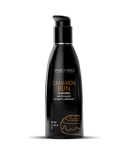 The Soft Hum Wicked Sensual Care Aqua Waterbased Lubricant - 2 oz Cinnamon Bun