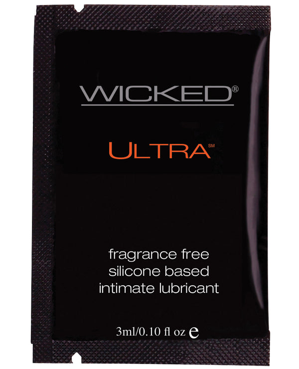 The Soft Hum Wicked Sensual Care Ultra Silicone Based Lubricant - .1 oz Fragrance Free