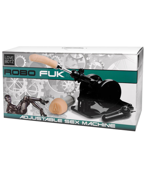 The Soft Hum LoveBotz Rob FUK Adjustable Position Portable Sex Machine - Black - High Freight Costs
