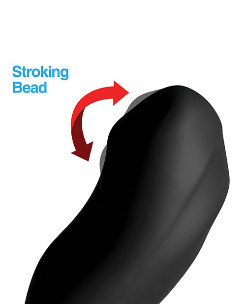 The Soft Hum 7X Bendable Prostate Stimulator with Stroking Bead - Image 5