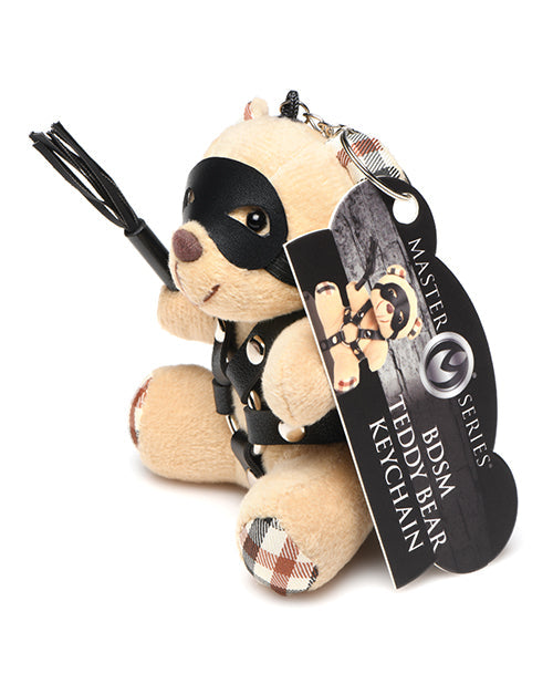 The Soft Hum Master Series BDSM Teddy Bear Keychain